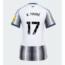 Newcastle United Bazoumana Toure #17 Hemmatröja Dam 2026-27 Korta ärmar
